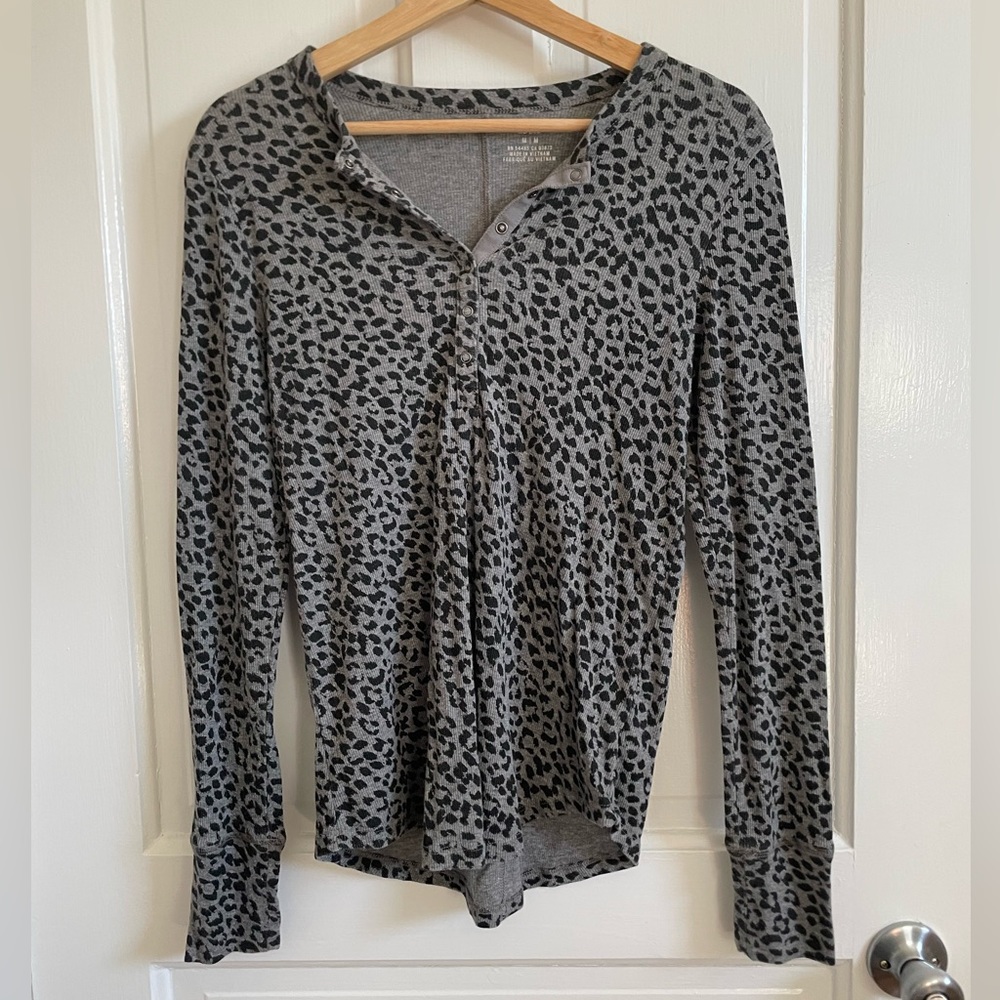 Aerie Leopard Top